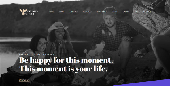 шаблон modern church premium moto cms 3
