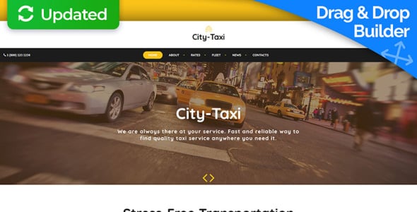 taxi service moto cms 3 шаблон