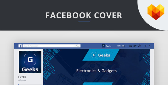 Шаблон для соцсетей на тему графика