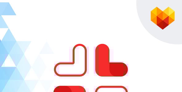 Шаблон логотипа на тему графика