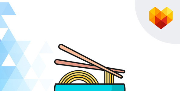 Шаблон логотипа на тему графика