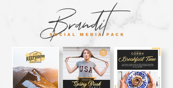 Шаблон для соцсетей на тему графика