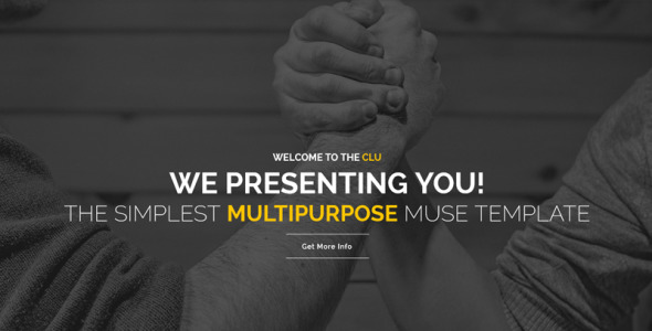 креативный универсальный шаблон музы