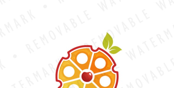 Шаблон логотипа на тему графика