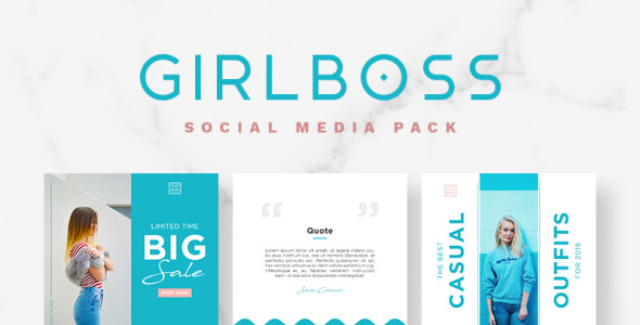 Шаблон для соцсетей на тему графика