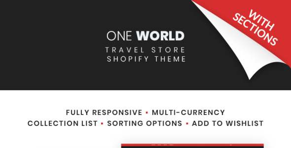 travel store shopify тема