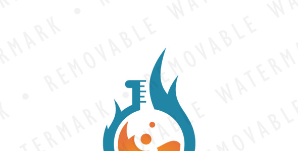 Шаблон логотипа на тему графика