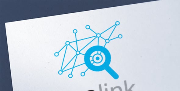 Шаблон логотипа на тему графика