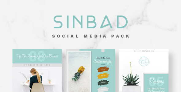 Шаблон для соцсетей на тему графика