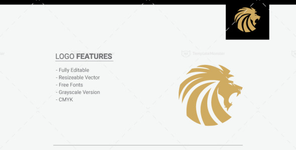 Шаблон логотипа на тему графика