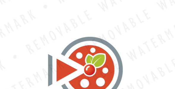 Шаблон логотипа на тему графика