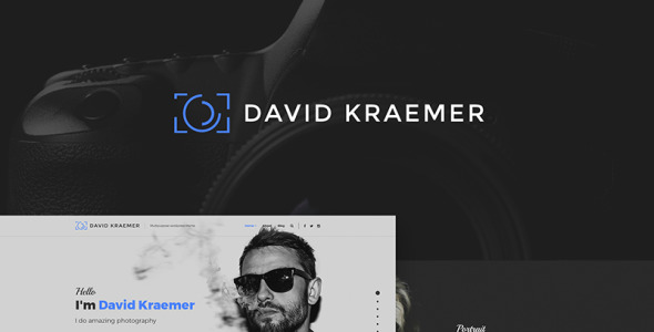 фотограф wordpress тема