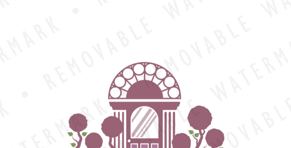 Шаблон логотипа на тему графика