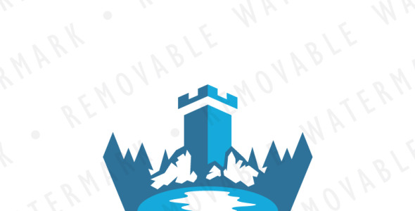 Шаблон логотипа на тему графика