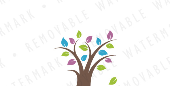 Шаблон логотипа на тему графика