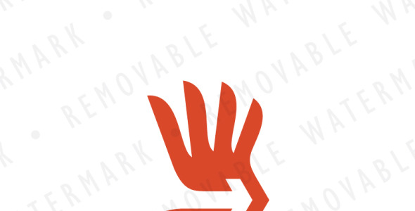 Шаблон логотипа на тему графика