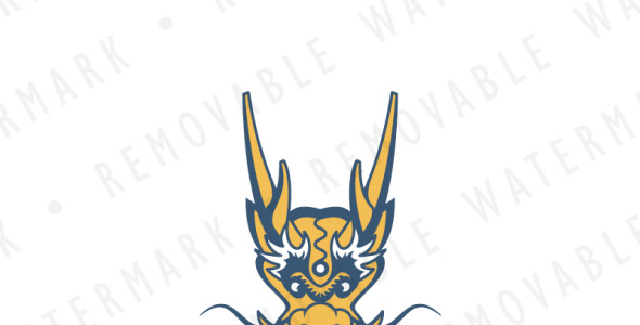 Шаблон логотипа на тему графика