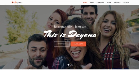 адаптивный шаблон целевой страницы