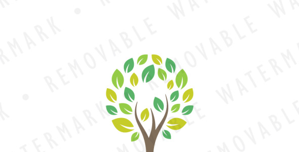 Шаблон логотипа на тему графика