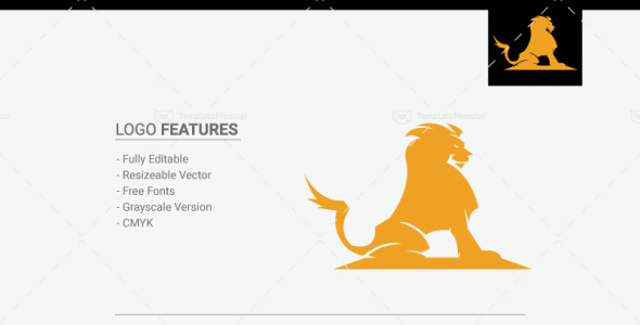 Шаблон логотипа на тему графика