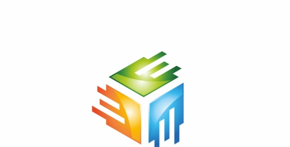 Шаблон логотипа на тему графика