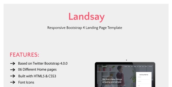 адаптивный шаблон сайта bootstrap 4