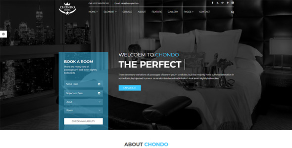 минимальный шаблон сайта портфолио