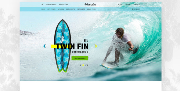 PSD шаблон на тему развлечения