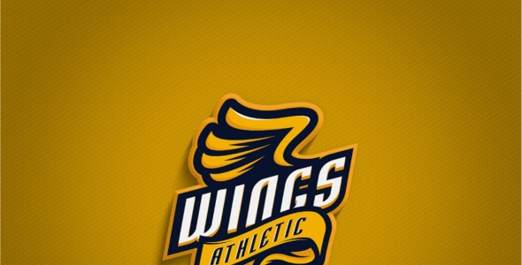 Шаблон логотипа на тему графика