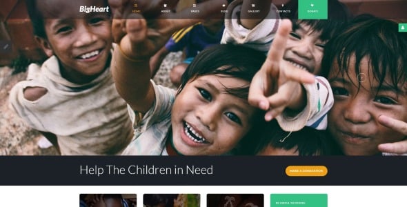 благотворительность sticky menu light joomla шаблон