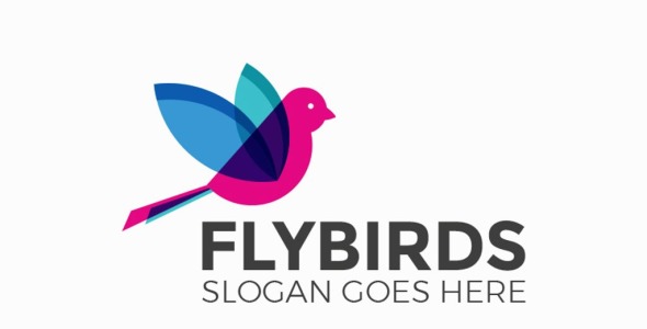 Шаблон логотипа на тему графика