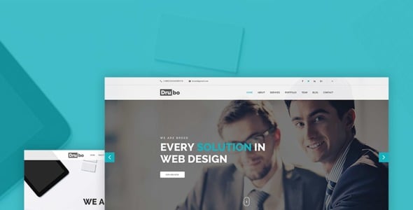 корпоративная тема wordpress