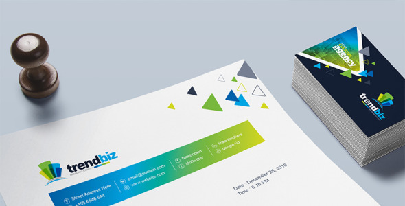 Фирменный стиль на тему графика