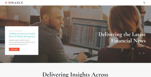 агентство финансового консультанта многостраничный html шаблон сайта