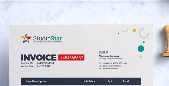 Фирменный стиль на тему графика