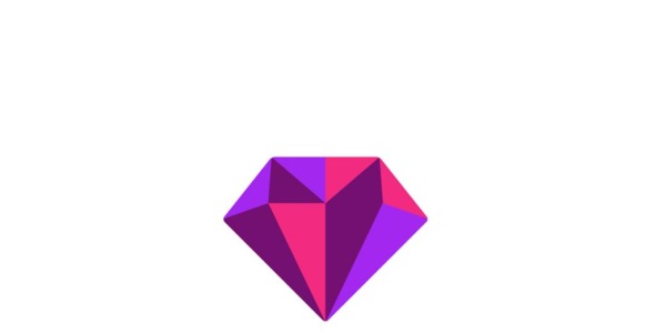 Шаблон логотипа на тему графика