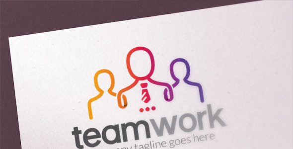 Шаблон логотипа на тему графика