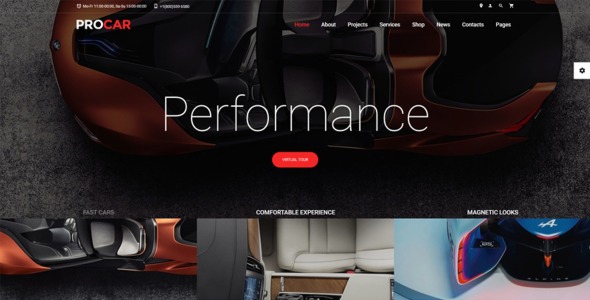 автомобильные запчасти многостраничный html шаблон сайта