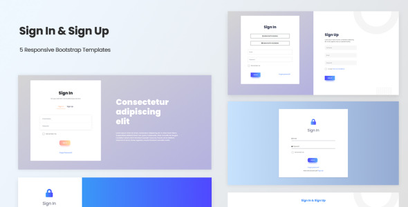 адаптивный bootstrap v5 html шаблоны