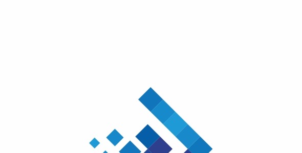 Шаблон логотипа на тему графика