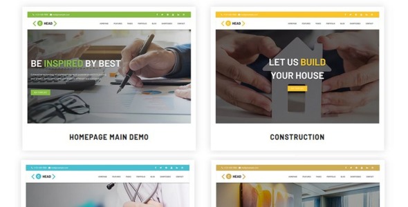 адаптивный универсальный шаблон бизнес-сайта