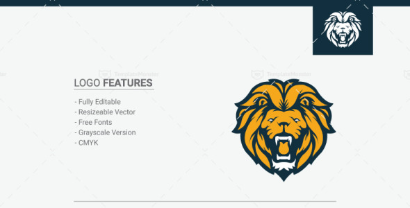 Шаблон логотипа на тему графика