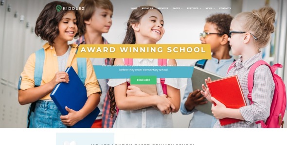 начальная школа отзывчивая тема wordpress