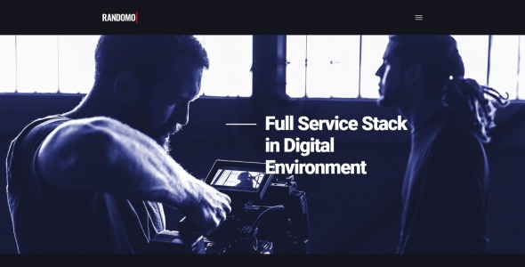 впечатляющее управление и маркетинговое агентство wordpress тема