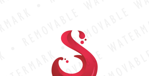 Шаблон логотипа на тему графика