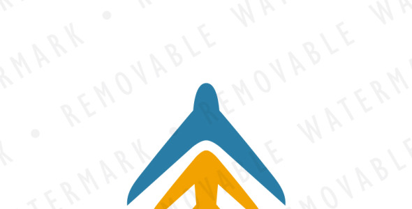 Шаблон логотипа на тему графика