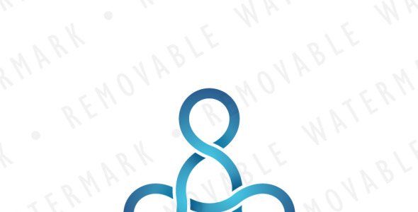 Шаблон логотипа на тему графика