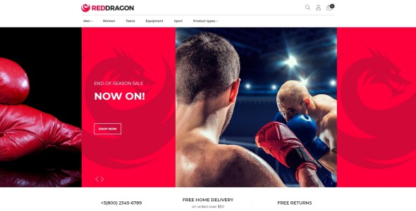 магазин боевых искусств magento theme