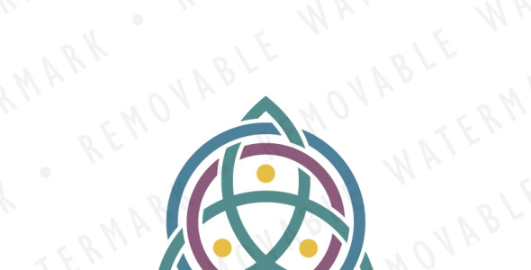 Шаблон логотипа на тему графика