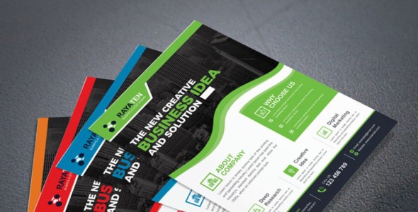 Адаптивный Фирменный стиль на тему графика